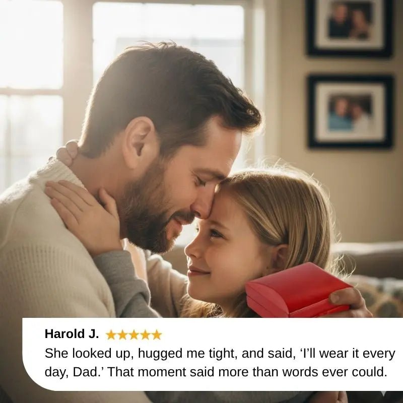 To My Daughter – A Father’s Promise Necklace - Krestella