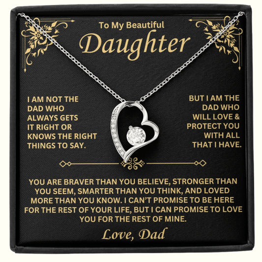 To My Daughter – A Heart of Love from Dad - Krestella