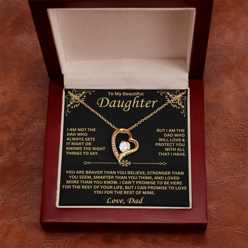 To My Daughter – A Heart of Love from Dad - Krestella