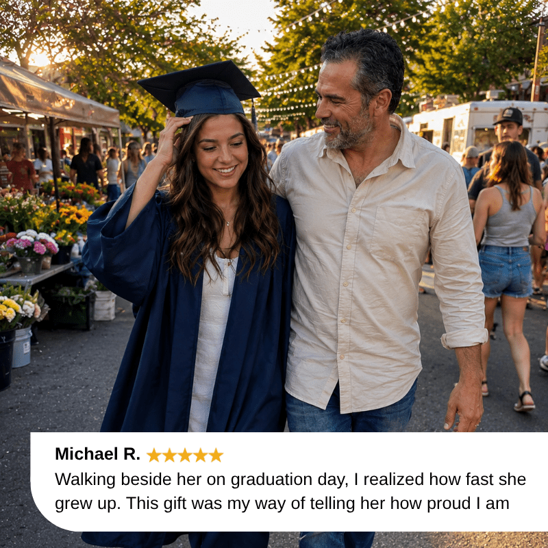 To My Daughter On Graduation Day – A Heart of Love from Dad - Krestella