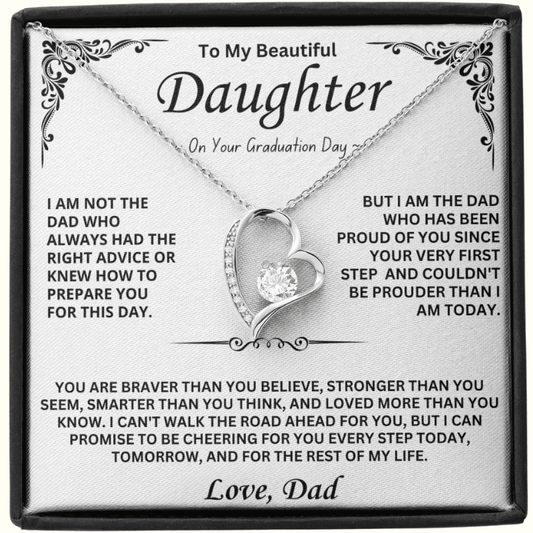 To My Daughter On Graduation Day – A Heart of Love from Dad - Krestella