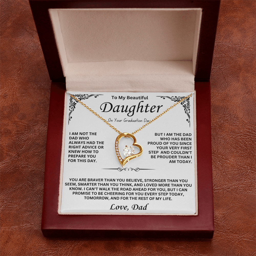 To My Daughter On Graduation Day – A Heart of Love from Dad - Krestella
