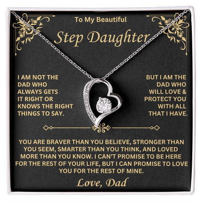 To My Step Daughter – A Heart of Love from Dad - Krestella