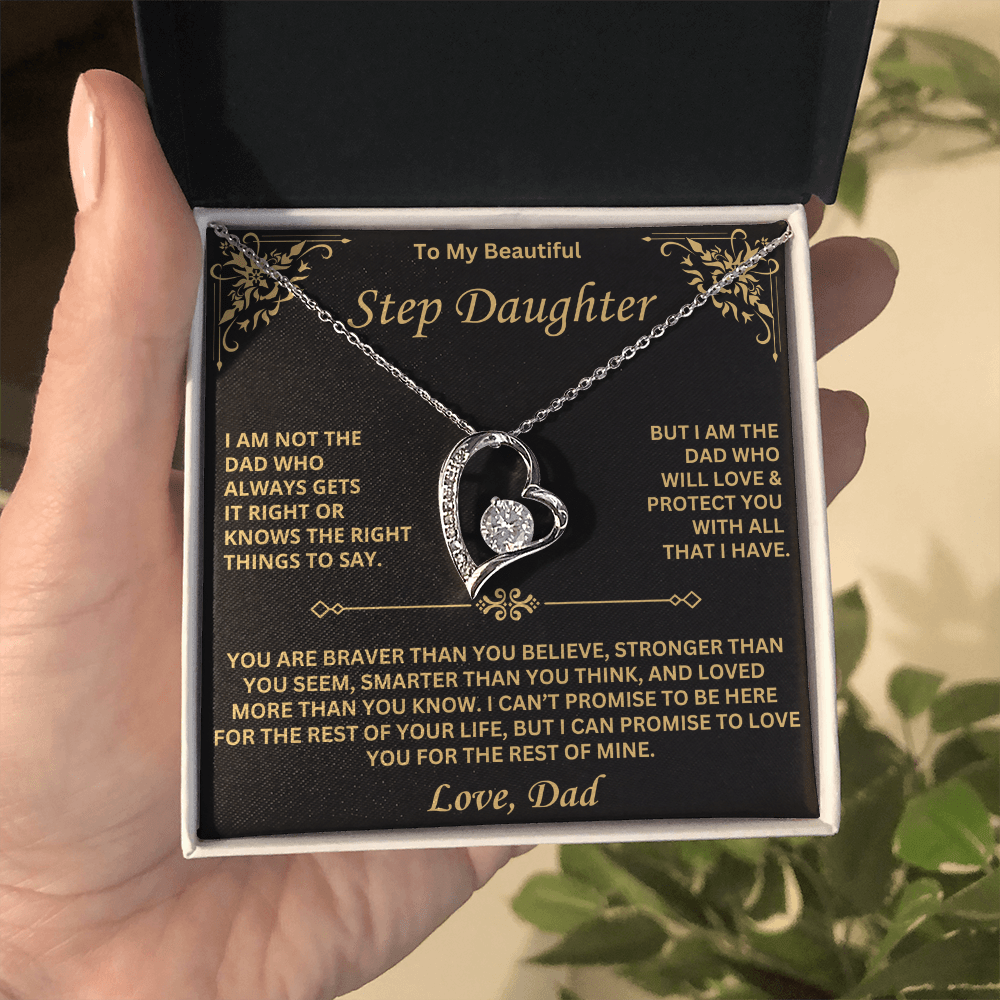 To My Step Daughter – A Heart of Love from Dad - Krestella
