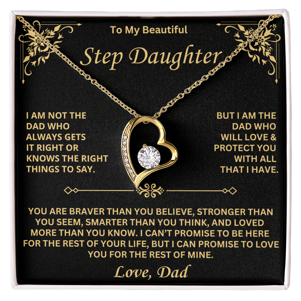 To My Step Daughter – A Heart of Love from Dad - Krestella